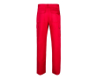 Pantalon multi-poches unisexe en coton et polyester 200 g/m² couleur rouge