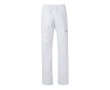 Pantalon multi-poches unisexe en coton et polyester 200 g/m² couleur blanc