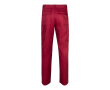Pantalon multi-poches unisexe en coton et polyester 200 g/m² couleur bordeaux