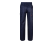 Pantalon multi-poches unisexe en coton et polyester 200 g/m² couleur bleu marine