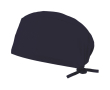 Bonnet sanitaire en sergé polyester et coton 190 g/m² couleur bleu