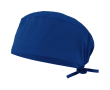 Bonnet sanitaire en sergé polyester et coton 190 g/m² couleur bleu roi
