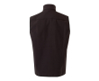 Gilet de travail softshell doublure polaire polyester 280 g/m² couleur noir