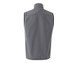 Gilet de travail softshell doublure polaire polyester 280 g/m² couleur gris