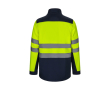 Veste softshell doublure polaire grande taille 280 g/m² couleur jaune