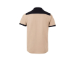 Polo de travail piqué unisexe manches courtes polyester 200 g/m² couleur beige