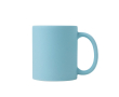 Tasse en céramique mate pour sublimation, intérieur brillant 325 ml couleur bleu ciel