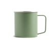 Tasse en acier inoxydable recyclé au design moderne avec anse, 400 ml couleur vert forêt