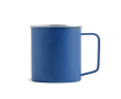 Tasse en acier inoxydable recyclé au design moderne avec anse, 400 ml couleur bleu roi