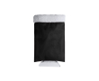 Grattoir à glace avec moufle de protection en polyester couleur noir