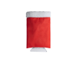 Grattoir à glace avec moufle de protection en polyester couleur rouge
