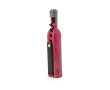 Tire-bouchon magnétique en forme de bouteille de vin avec décapsuleur couleur rose