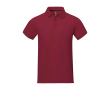 Polo à manches courtes pour homme en coton piqué 200 g/m² Herren-Poloshirt aus Piqué-Baumwolle, 200 g/m2, Elevate Life couleur bordeaux