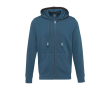 Sweat à capuche en coton et polyester 300 g/m² Elevate Life couleur cyan