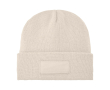 Bonnet publicitaire avec étiquette personnalisée Gorro Elevate™ Boreas couleur sable