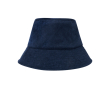 Bob en tissu éponge recyclé doux aux couleurs douces 230 g/m² couleur bleu marine