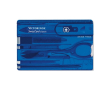 Boîte à outils multifonctions Victorinox SwissCard Classic couleur bleu