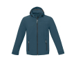 Veste softshell imperméable en polyester 300 g/m² Elevate Life couleur cyan
