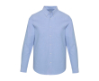 Chemise Oxford homme manches longues col boutonné Elevate couleur bleu ciel
