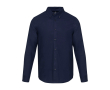 Chemise Oxford homme manches longues col boutonné Elevate couleur bleu marine