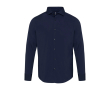 Chemise en popeline pour homme, coupe droite 133 g/m² Elevate couleur bleu marine