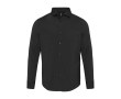 Chemise en popeline pour homme, coupe droite 133 g/m² Elevate couleur noir