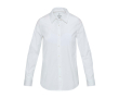 Chemise en popeline pour femme, coupe droite 133 g/m² Elevate couleur blanc