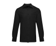 Chemise unisexe en velours à la coupe droite 252 g/m² Elevate couleur noir