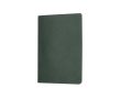 Carnet A5 à couverture en carton avec pages lignées couleur crème couleur vert