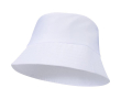 Bob léger en polyester avec protection solaire 130 g/m² couleur blanc