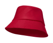Bob léger en polyester avec protection solaire 130 g/m² couleur rouge