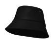 Bob léger en polyester avec protection solaire 130 g/m² couleur noir