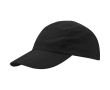 Casquette nylon imperméable avec protection solaire 105 g/m² couleur noir