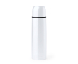 Thermos en acier inoxydable avec finition brillante 500ml couleur blanc