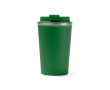 Tasse thermique en inox avec couvercle à vis anti-fuite 450ml couleur vert bouteille
