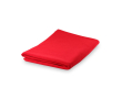 Serviette sportive en microfibre haute absorption 150x175 cm. couleur rouge