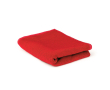 Petite serviette en microfibre pour les mains 45x30 cm 345 g/m² couleur rouge