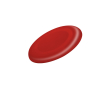 Frisbee classique en plastique pour extérieur en plusieurs couleurs couleur rouge