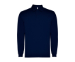 Polo à manches longues 220 g/m² Roly Direct Carpe couleur bleu marine