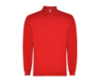 Polo à manches longues 220 g/m² Roly Direct Carpe couleur rouge