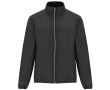 Veste coupe-vent unisexe en polyester, tissu technique léger 70 g/m2 Roly Direct Glasgow couleur noir
