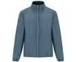 Coupe-vent avec zips, bande réfléchissante 70 g/m² Roly Direct Glasgow couleur bleu gris