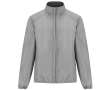 Coupe-vent avec zips, bande réfléchissante 70 g/m² Roly Direct Glasgow couleur gris