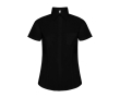 Chemise de travail à manches courtes 130 g/m² Roly Sofia couleur noir