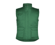 Gilet de travail en polyester et coton 200 g/m² Roly Almanzor couleur vert bouteille