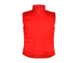 Gilet de travail en polyester et coton 200 g/m² Roly Almanzor couleur rouge