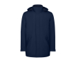 Parka imperméable recyclé 400 g/m² Roly Direct America couleur bleu marine