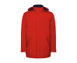Parka imperméable recyclé 400 g/m² Roly Direct America couleur rouge