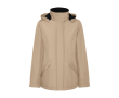 Parka femme en polyester recyclé 400 g/m² Roly Direct America couleur sable