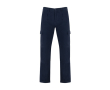 Pantalon de travail en coton avec élastique 240 g/m² Roly Safety couleur bleu marine